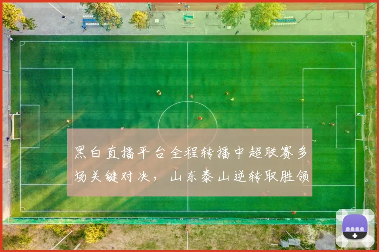 黑白直播平台全程转播中超联赛多场关键对决，山东泰山逆转取胜领跑积分榜